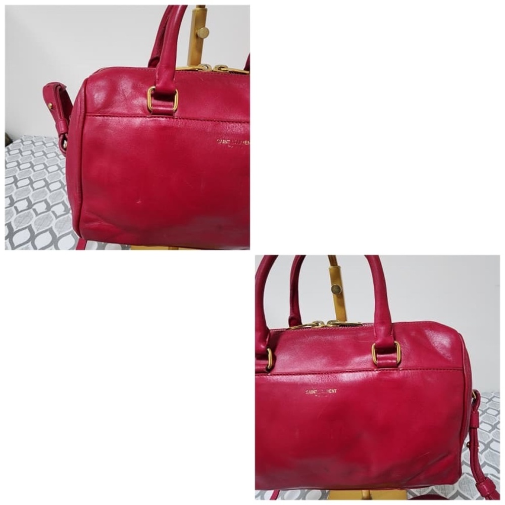 Saint Laurent Pink Mini Duffel Bag - Picture 8 of 14